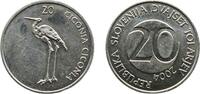Slovenia 20 Tolarjev Slovenia 2004 20 Tolarjev Copper-nickel (75% Copper, 25% Nickel) Bayerisches Münzkontor Mint (14000000) 6.85g BU KM 51 Schön 8 -