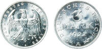 Germany 3 Mark Germany Weimar Republic 1922 A 3 Mark Aluminium Berlin Mint (15496695) 1.99g UNC KM 28 AKS 29 J 302 Schön 25 -