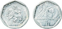 Czech Republic 20 Haléřů Czech Republic 1994 (HM) 20 Haléřů Aluminium Czech Mint (9310000) 0.77g XF KM 2.1 KM 2.2 KM 2.3 Schön 173 -