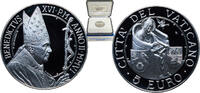 Vatican City 5 Euros Vatican City City State 2006 R 5 Euros - Benedict XVI (World Day of Peace) Silver (.925) Rome Mint (14160) 18g PF KM 395 -