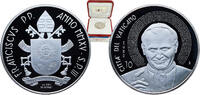 Vatican City 10 Euros Vatican City City State 2015 R 10 Euros - Francis (St. John Paul II) Silver (.925) Rome Mint (6999) 22g PF KM 476 -