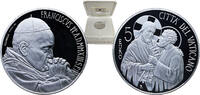 Vatican City 5 Euros Vatican City City State 2013 R 5 Euros - Francis (Pontificate of Francis) Silver (.925) Rome Mint (7000) 18g PF KM 448 -
