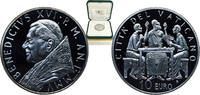 Vatican City 10 Euros Vatican City City State 2005 R 10 Euros - Benedict XVI (Year of the Eucharist) Silver (.925) Rome Mint (13000) 22g PF KM 384 -