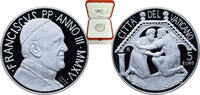 Vatican City 5 Euros Vatican City City State 2015 R 5 Euros - Francis (XLVIII World Day of Peace) Silver (.925) Rome Mint (6499) 18g PF KM 475 -