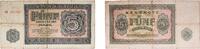Germany 5 Mark Germany German Democratic Republic Democratic republic 1955 5 Deutsche Mark Paper VF P 17 -