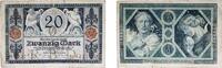 Germany 20 Mark Germany German states 1915 20 Mark (Reichsbanknote) Paper (77528000) VF P 63 -