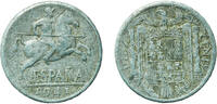 Spain 10 Centimos Spain Nationalist Government 1941 10 Centimos - Iberian rider Aluminium (97.5% aluminium, 2.5% copper) Royal Mint of Spain 1.81g -