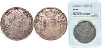 Bolivia 8 Reales Bolivia Spanish colony 1798 PTS PP 8 Reales - Charles IV Silver (.896) Potosi Mint 27.07g NGC VF 30 KM 73 Cal 684 -