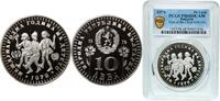 Bulgaria 10 Leva Bulgaria People's Republic 1979 10 Leva (International Year of the Child) Silver (.925) Bulgarian Mint (16906) 23.32g PCGS PR 68 -