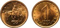 Bulgaria 1 Stotinka Bulgaria Republic 2000 1 Stotinka (magnetic) Bronze plated steel (1277500) 1.76g UNC KM 237a Schön 238a Monev 317 Monev 325 -