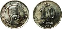Turkey 10 Kuruş 2005 Turkish State Mint Turkey Republic 2005 10 Yeni Kur... 3,30 EUR prix TTC + 10,00 EUR frais d'envoi