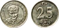 Turkey 25 Kuruş 2005 Turkish State Mint Turkey Republic 2005 25 Yeni Kur... 3,30 EUR prix TTC + 10,00 EUR frais d'envoi