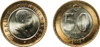 Turkey 50 Kuruş 2005 Turkish State Mint Turkey Republic 2005 50 Yeni Kur... 5,50 EUR prix TTC + 10,00 EUR frais d'envoi