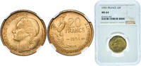France 20 Francs France Fourth Republic 1951 20 Francs (signature G GUIRAUD) Copper-aluminium (91% Copper, 9% Aluminium) Paris Mint (97922000) -
