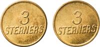 Sweden Sweden Kingdom ND 3 Sterners Brass 5.65g UNC -