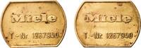 Germany Germany Federal Republic ND Token - Wertmarke Laundry Token - Miele (1267940) Brass 6.24g AU -