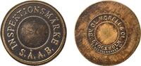 Sweden Sweden Kingdom ND Token - Sv. ol. Morell & Co Stockholm Copper 4.14g UNC -