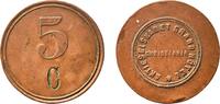 Denmark Denmark Kingdom ND Token - Aktieselskabet grand hotel Christiania Copper 5.64g AU -