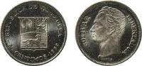 Venezuela 50 Centimos Venezuela Fourth Republic 1989 50 Céntimos Nickel clad steel Royal Canadian Mint (260000000) 3.04g UNC Y 41a NCV mv50cts-bb -