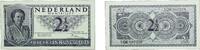 Netherlands 2½ Gulden Netherlands 1949 2½ Gulden - Juliana (Coin note) Paper AU P 73 Plomp PL17 -