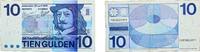 Netherlands 10 Gulden Netherlands Kingdom 1968 10 Gulden (Frans Hals) Paper VF P 91 Plomp PL47 -