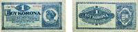 Hungary 1 Korona Hungary 1920 1 Korona Paper XF P 57 Adamo MBK1 K4 -