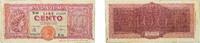 Italy 100 Lire Italy Kingdom 1944 100 Lire (Italia Turrita) Paper (300000000) VF P 75 -