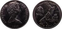 New Zealand 1 Dollar New Zealand 1969 1 Dollar - Elizabeth II (2nd Portrait; Cook's Voyage) Copper-nickel (325000) 27.56g UNC KM 40 KM 40.1 KM 40.2 -