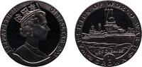 Gibraltar 1 Crown United Kingdom Gibraltar 1993 PM 1 Crown - Elizabeth II (U.S.S. Gleaves) Copper-nickel Pobjoy Mint 28.49g BU KM 122 -