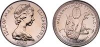 Isle of Man 1 Crown British Crown dependencies Isle of Man 1979 PM 1 Crown - Elizabeth II (Tynwald) Copper-nickel Pobjoy Mint 28.51g BU KM 46 Schön -