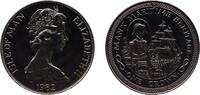Isle of Man 1 Crown British Crown dependencies Isle of Man 1982 PM 1 Crown - Elizabeth II (H.M.S. Bounty) Copper-nickel Pobjoy Mint (50000) 28.73g B -