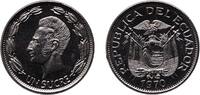 Ecuador 1 Sucre 1970 Hamburg Mint Ecuador Republic 1970 1 Sucre (stylize... 4,40 EUR prix TTC + 10,00 EUR frais d'envoi