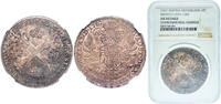Belgium 1 Kronenthaler Belgium Austrian Netherlands 1767 1 Couronne / Kronenthaler - Maria Theresia Silver (.873) Antwerp Mint (1375595) 29.44g NGC AU -
