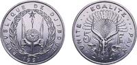 Djibouti 5 Francs Djibouti Republic 1991 5 Francs Aluminium (95% Aluminium, 5% Magnesium) Paris Mint (2000000) 3.83g UNC KM 22 Schön 19 -