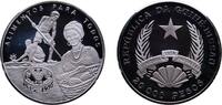 Guinea-Bissau 20 000 Pesos Guinea-Bissau Republic ND (1995) 20 000 Pesos (FAO - Pineapple Harvest) Silver (.999) (2200) 25.17g PF KM 41 Schön 39 -