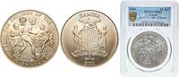 Zambia 10 Kwacha Zambia Republic 2000 10 Kwacha (UNICEF, Matte) Copper-nickel Valcambi SA Mint 27.34g PCGS MS 67 KM 119 Schön A78 -