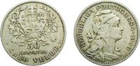 Cape Verde 50 Centavos Cape Verde Portuguese colony 1930 50 Centavos Nickel brass (61% Copper, 20% Zinc, 19% Nickel) (1000000) 4.36g XF KM 4 Gomes CV -