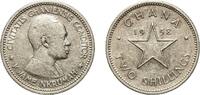 Ghana 2 Shillings Ghana British Dominion 1958 2 Shillings - Elizabeth II Copper-nickel (75% Copper, 25% Nickel) Royal Mint (Tower Hill) (72700000) -