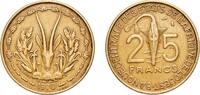 Western African States 25 Francs CFA Western African States Central Bank of Western African States 1970 25 Francs CFA Aluminium bronze (92% Copper, 6% Aluminium, 2% -