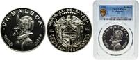 Panama 1 Balboa Panama Republic 1969 1 Balboa Silver (.900) (Copper .100) San Francisco Mint (14000) 26.73g PCGS PR 66 KM 27 -