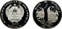 Mozambique 500 Meticais Mozambique People's Republic 1989 500 Meticais (Moorish Idol Fish) Silver (.999) (2000) 15.95g PF KM 111 -