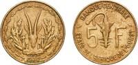 Western African States 5 Francs CFA Western African States Central Bank of Western African States 1970 5 Francs CFA Aluminium-nickel-bronze (92% Copper, 6% Aluminiu -