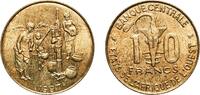 Western African States 10 Francs CFA Western African States Central Bank of Western African States 1997 10 Francs CFA (FAO) Aluminium bronze Paris Mint (38170000) 3. -