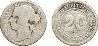 Mauritius 20 Cents Mauritius British crown colony 1877 H 20 Cents - Victoria Silver (.800) Heaton and Sons / The Mint Birmingham Limited (375000) 2 -