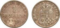 Grand duchy of Oldenburg 1 Groschen Germany Grand duchy of Oldenburg German states 1858 1 Groschen - Peter II Billon (.222 silver) Hanover Mint (1080270) 1.93g VF -