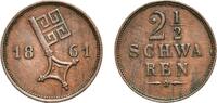 City of Bremen 2&frac12; Schwaren 1861 Bremen Mint Germany City of Bremen Germa... 16,50 EUR  + 10,00 EUR frais d'envoi