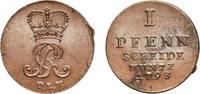 Brunswick-L&uuml;neburg-Calenberg-Hannover 1 Pfennig 1793 PLM Clausthal Mint ... 99,00 EUR  + 10,00 EUR frais d'envoi