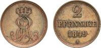 Kingdom of Hannover 2 Pfennig 1849 B Hanover Mint Germany Kingdom of Han... 8,80 EUR  + 10,00 EUR frais d'envoi