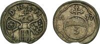 Archbishopric of Mainz 3 Pfennig 1677 ICD Erfurt Germany Archbishopric o... 33,00 EUR  + 10,00 EUR frais d'envoi