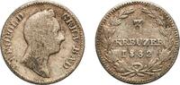 Grand Duchy of Baden 3 Kreuzer 1832 Germany Grand Duchy of Baden German ... 8,80 EUR  + 10,00 EUR frais d'envoi